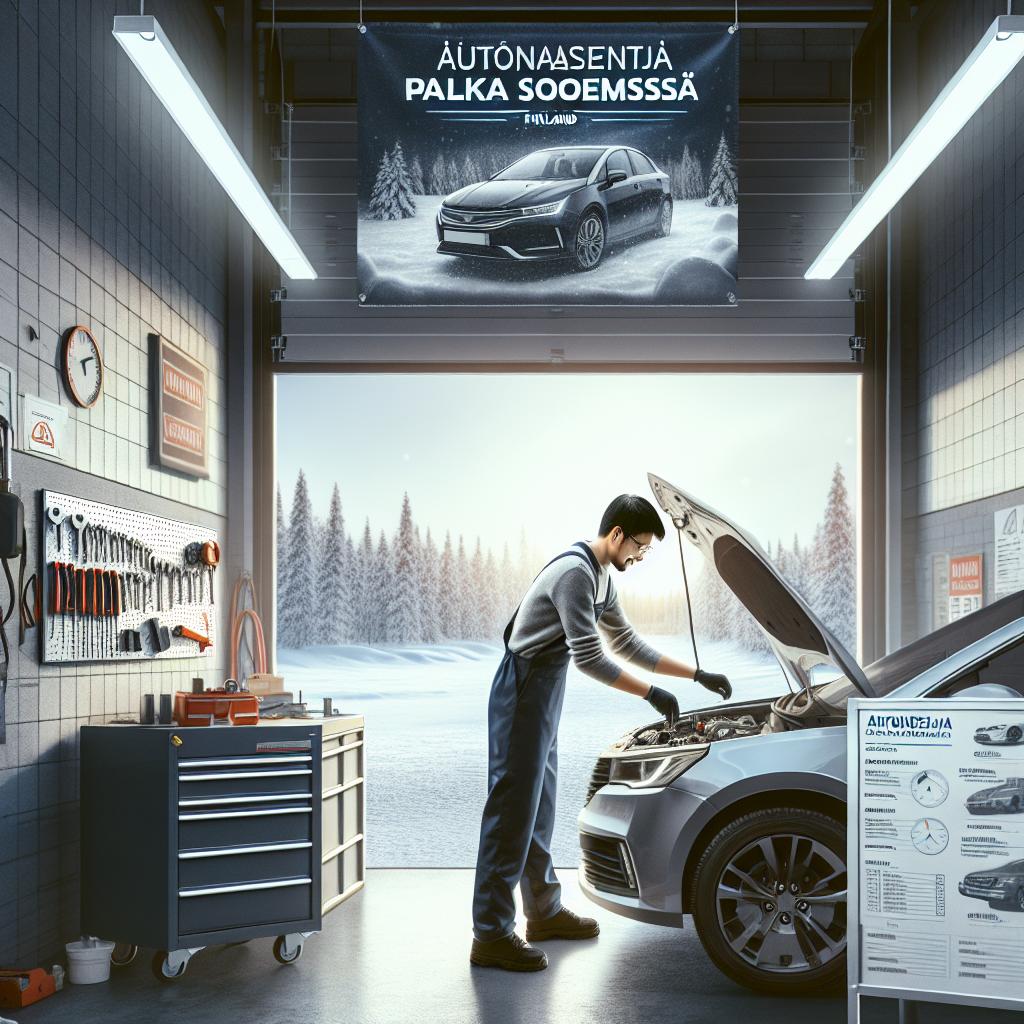 Autonasentaja Palkka Suomessa