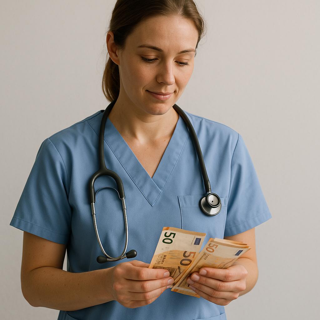 Sairaanhoitaja palkka